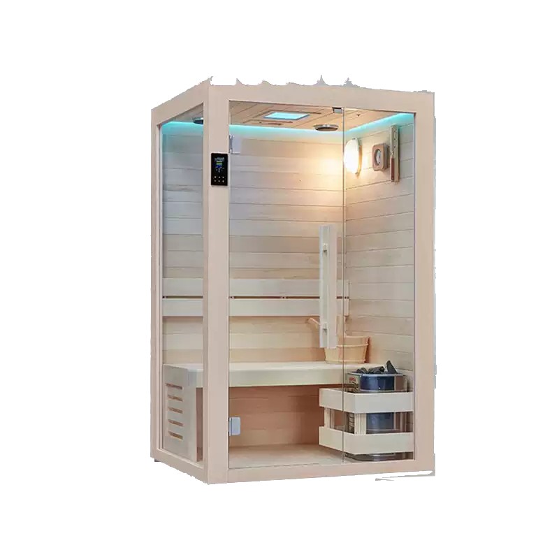 Sauna umida e secca per due persone